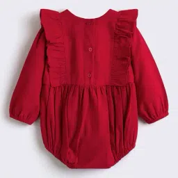 hopscotch Embroidered Round-Neck Bodysuit image 2