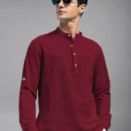 neonomad Men Slim Fit Short Kurta image 2