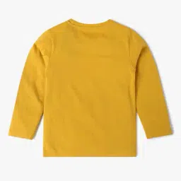 yousta Boys Typographic Print Regular Fit Round-Neck T-Shirt image 2