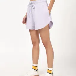 bewakoof Women City Shorts with Drawstring image 2