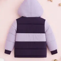 trampoline Girls Colourblocked Puffer Jacket image 2