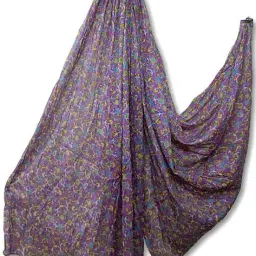 molcha by babita singh Women Floral Print Dupatta with Folded Hem image 2