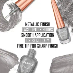 perpaa Women Waterproof & Long-Lasting Glitter Liquid Eyeliner  image 2
