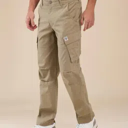 being human Men Regular Fit Cargos image 2
