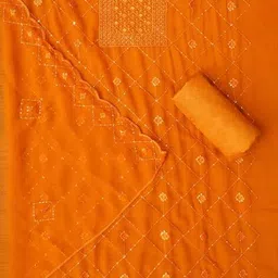 jaipur kurti Women Embroidered 3-Piece Unstitched Dress Material image 2