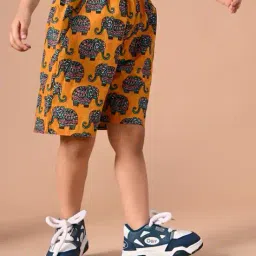 momaa Boys Graphic Regular Fit Shorts image 2