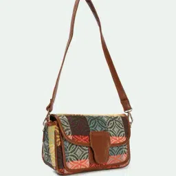 avaasa Women Printed Sling Bag with Detachable Strap image 2