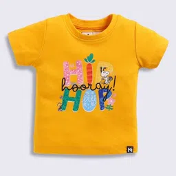 minute mirth Girls Hip-Hop Print T-Shirt & Shorts Set image 2