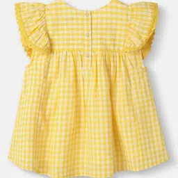nauti nati Girls Checked Regular Fit Top image 2
