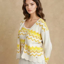 rareism Women Regular Fit Shrug image 2