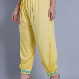 letsdressup Women Floral Print Salwar with Elasticated Waist  image 2