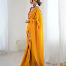 ri-wah Women Saree with Embellished Border image 2