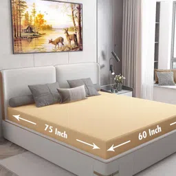 dream care Waterproof Fitted  Queen-Size Mattress Protector image 3