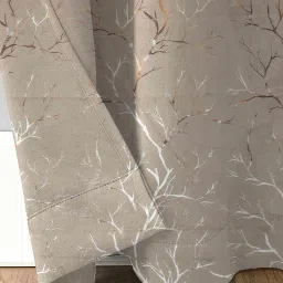 rrc Set of 2 Printed Long Door Curtains image 3