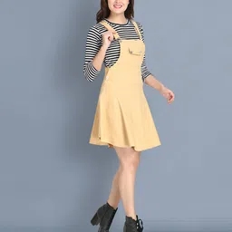 dimpy garments Woman Stripes Dungaree image 3