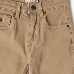 lee cooper Boys Regular Fit Denim Shorts image 3