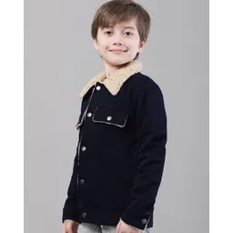 house of vedas Button-Down Jacket with Flap Pockets image 3