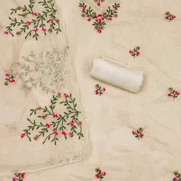 griva designer Embroidererd 3-Piece Unstitched Dress Material image 3