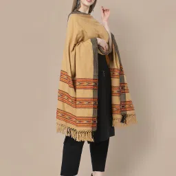 indie picks Handloom Kullu Woollen Shawl image 3