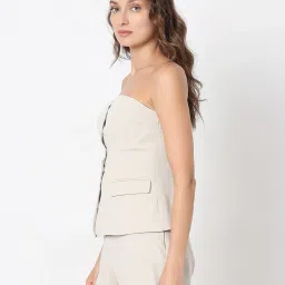 vero moda Women Slim Fit Corset Top image 3