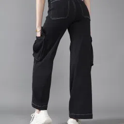 dolce crudo Women High-Rise Wide Jeans image 3