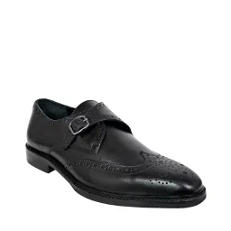 hx london Men Pointed-Toe Monks with Buckle Fastening image 3