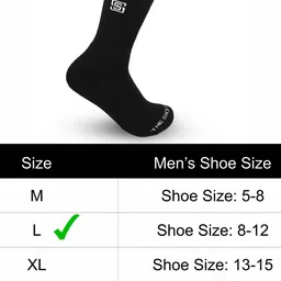 the sock street Pack of 6 Men Mid-Calf Length Socks image 3