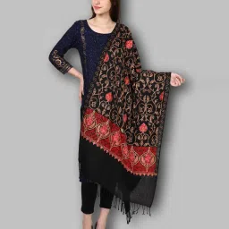indie picks Acro Wool Kashmiri Embroidered Shawl image 3