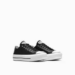 converse Women Chuck Taylor All Star Lift Platform Leather Low Top Sneakers image 3