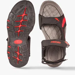 performax Men Slip-On Sandals with Velcro Closure image 3
