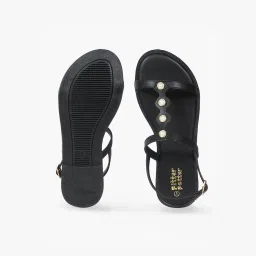 pitter-patter Women Embellished Slip-On Sandals image 3