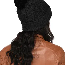 bharatasya Textured Beanie Cap image 3
