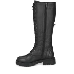 delize Lace-Up Knee-Length Boots image 3