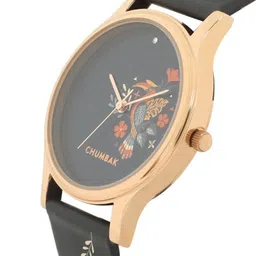 teal by chumbak Graphic Print Analogue Watch image 3