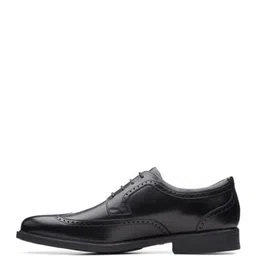 clarks Lace-Up Shoes with Broguing image 3