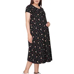 mamma's maternity Printed  A-line Dress image 3