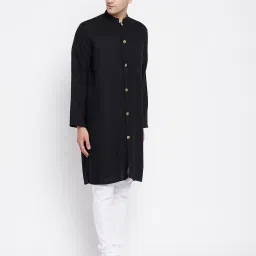 even Sherwani Kurta with Open Front image 3