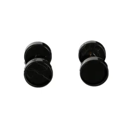 bold by priyaasi Brass Round Shape Stud Earrings image 3