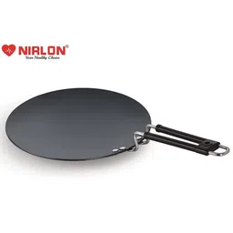 nirlon Hard Anodized Tawa with Handle image 3