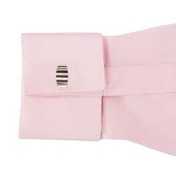 the tie hub Men Silver-Plated Cufflinks image 3