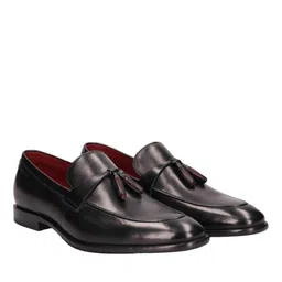 bugatti Low-Top Round-Toe Tassel Loafers image 3