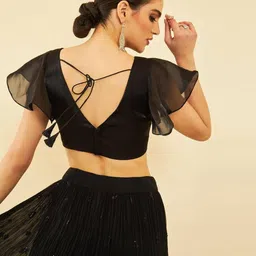 soch Women Embellished V-Neck Blouse image 3