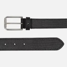 van heusen Men Croc-Embossed Leather Belt image 3