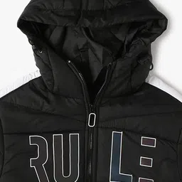 fort collins Boys Regular Fit Zip-Front Hooded Jacket image 3