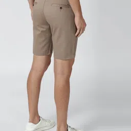 peter england Men regular fit shorts image 3