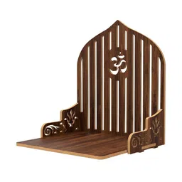 home sparkle Om Wall Shelve Handing Mandir image 3
