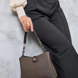 styli Checks Satchel image 3