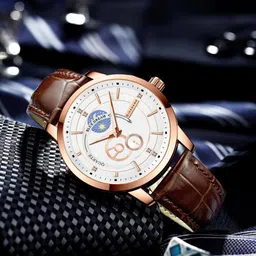 giordano Analogue Watch with Tang Buckle Closure image 3