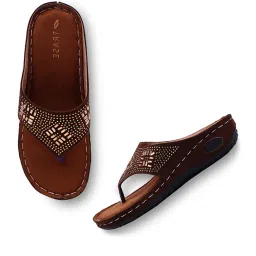 trase Women Embellished Thong-Strap Sandals image 3