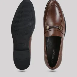 eaglewood leathers Men Leather Bit Loafers image 3